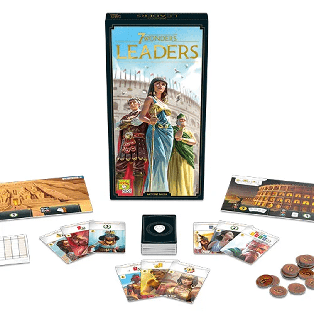 7 wonders leaders gioco da tavolo - componenti1