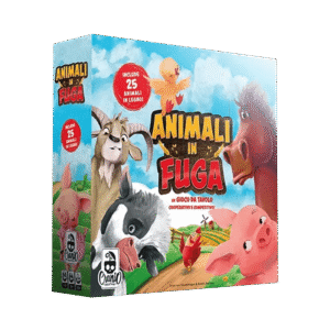 Animali in Fuga gioco da tavolo - copertina