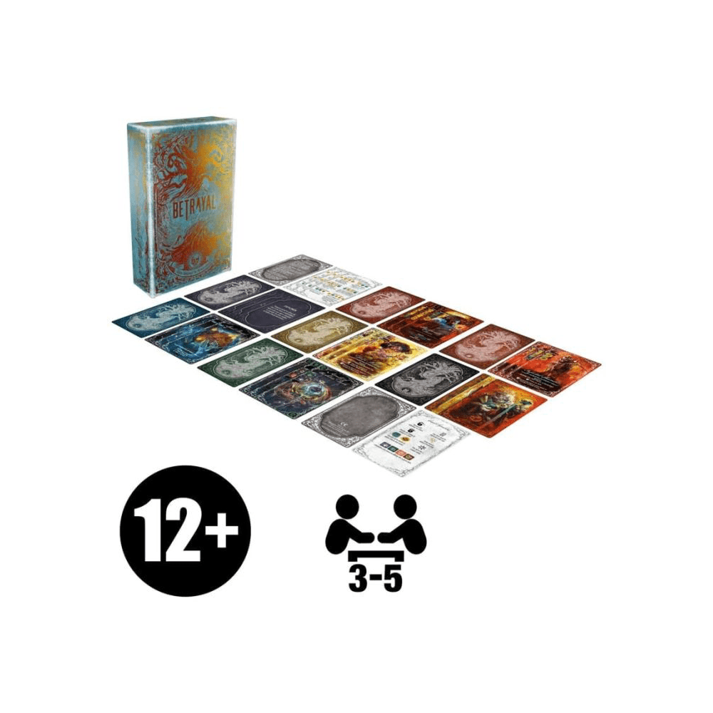 betrayal deck of lost souls gioco da tavolo - componenti1