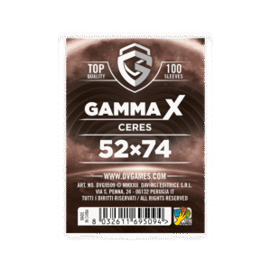 gamma x Ceres bustine giochi da tavolo. - copertina