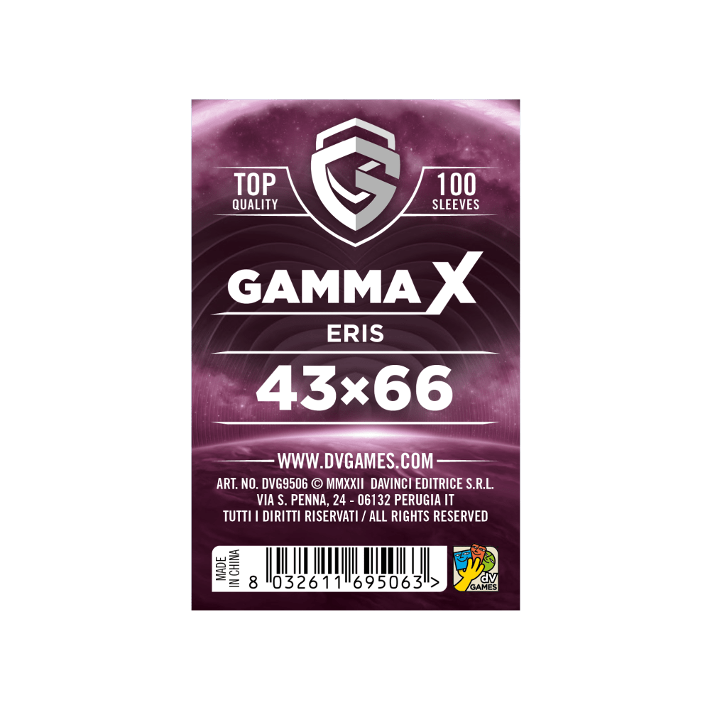 gamma x eris bustine giochi da tavolo. - copertina