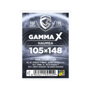 gamma x haumea bustine protettive giochi da tavolo. - copertina
