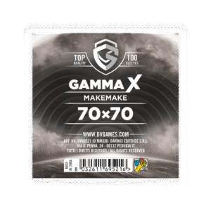 gamma x makemake bustine protettive giochi da tavolo. - copertina