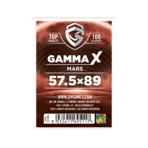 gamma x mars bustine protettive giochi da tavolo. - copertina