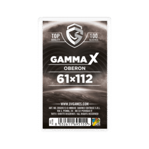gamma x oberon bustine protettive giochi da tavolo. - copertina