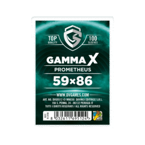 gamma x prometheus bustine protettive giochi da tavolo. - copertina