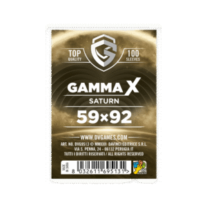 gamma x saturn bustine protettive giochi da tavolo. - copertina