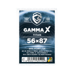 gamma x titan bustine protettive giochi da tavolo. - copertina