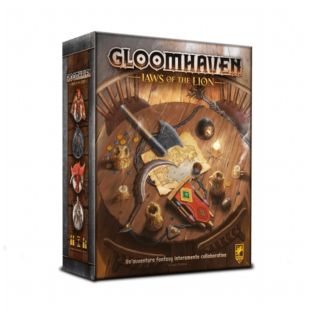 gloomhaven jaws of the lion gioco da tavolo - copertina1