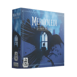 mercoledì la verità del corvo gioco da tavolo - copertina