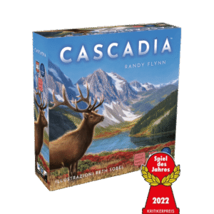 cascadia gioco da tavolo - copertina
