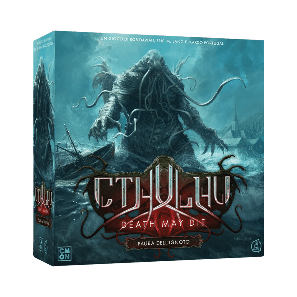 Cthulhu: Death May Die - Paura dell'Ignoto gioco da tavolo - copertina