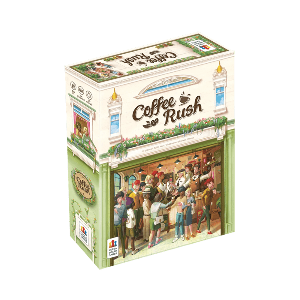 coffee rush gioco da tavolo - copertina