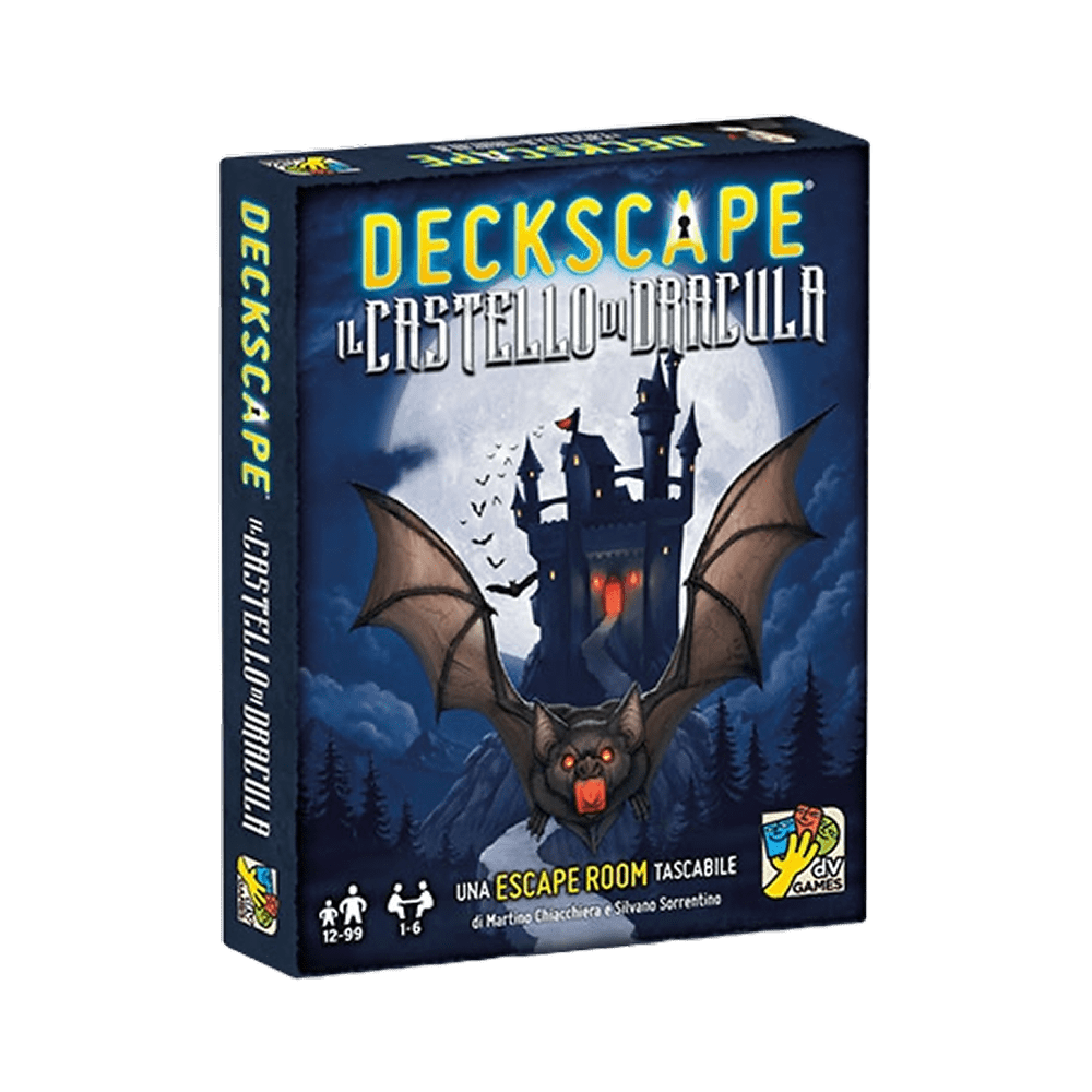 deckscape il castello di Dracula gioco da tavolo - copertina