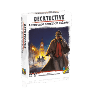 decktective arrestate sherlock holmes! gioco da tavolo - copertina