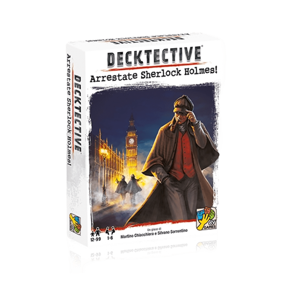 decktective arrestate sherlock holmes! gioco da tavolo - copertina