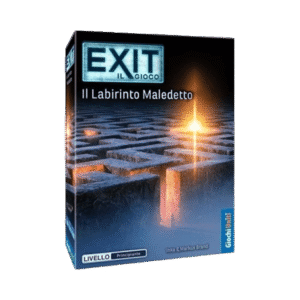 exit il labirinto maledetto gioco da tavolo - copertina