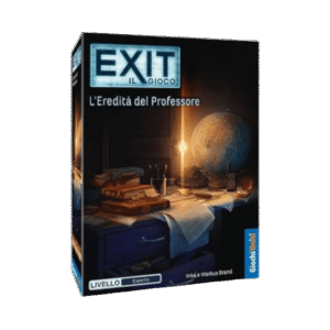 exit eredità del professore gioco da tavolo - copertina