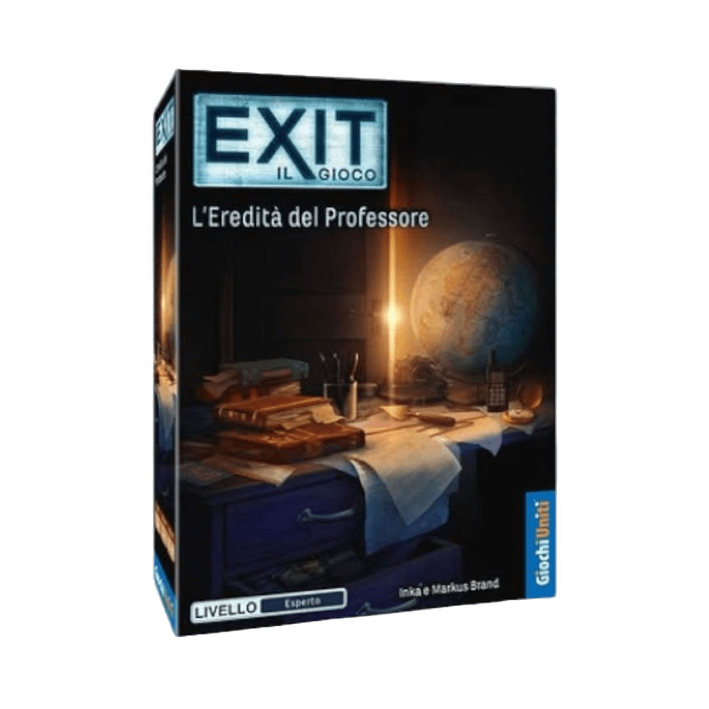 exit eredità del professore gioco da tavolo - copertina