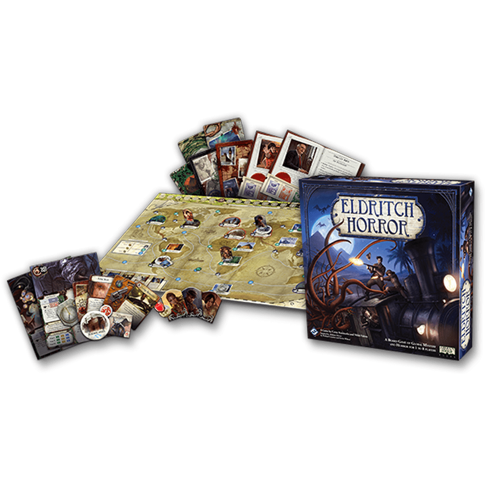 eldritch horror gioco da tavolo - componenti