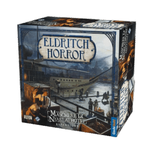 eldritch horror maschere di nyarlathotep gioco da tavolo - copertina