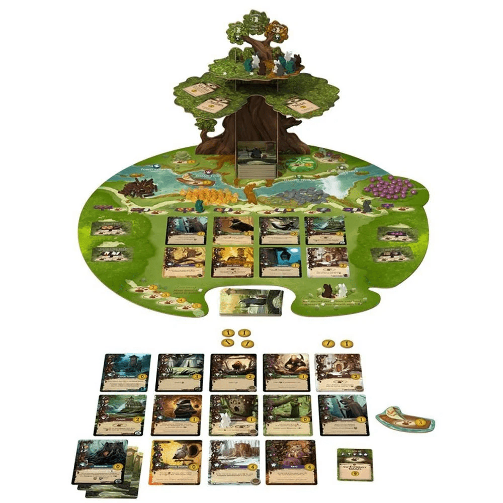 everdell collector's edition gioco da tavolo - componenti