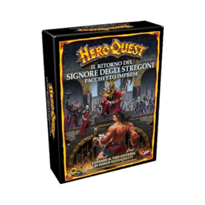 heroquesto il ritorno del signore degli stregoni gioco da tavolo - copertina