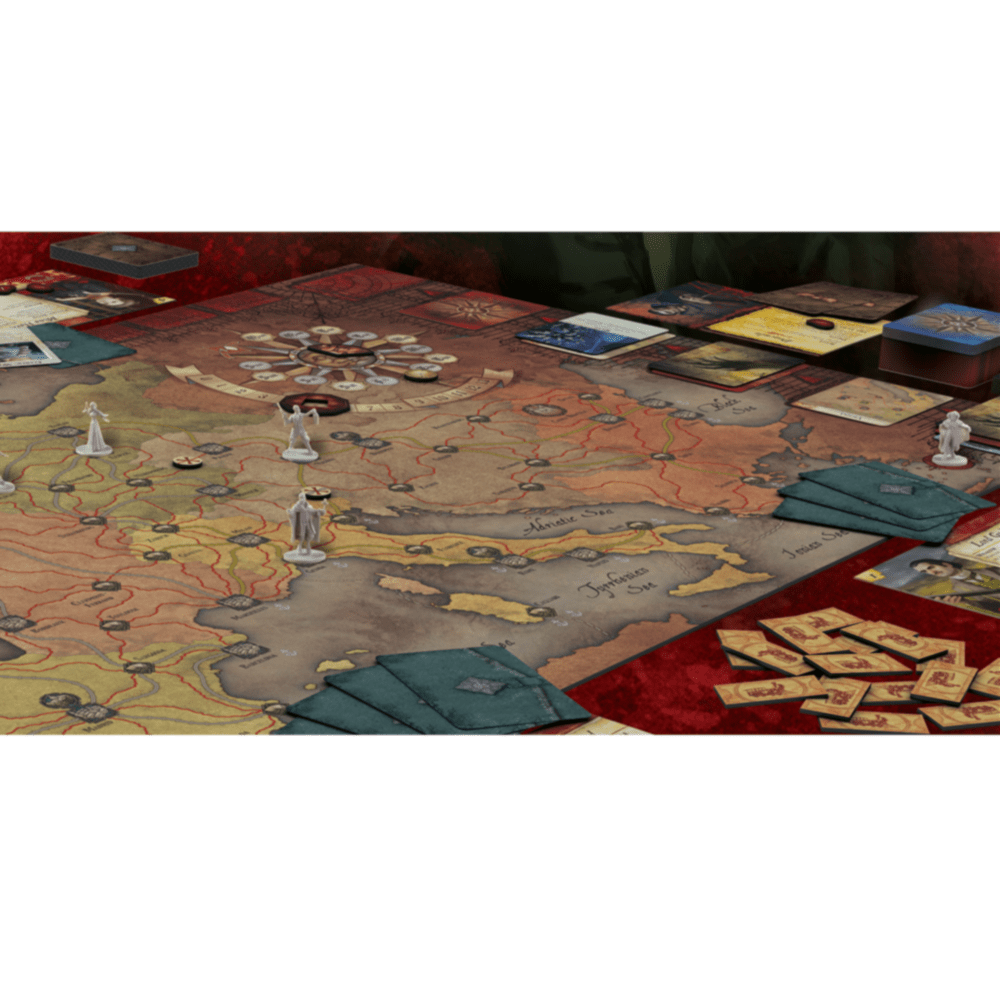 la furia di Dracula gioco da tavolo - componenti