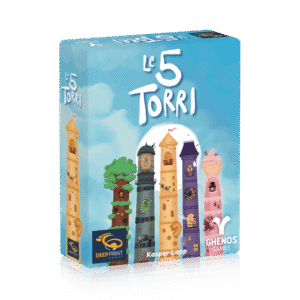 le 5 torri gioco da tavolo - copertina