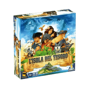 l'isola del tesoro gioco da tavolo - copertina