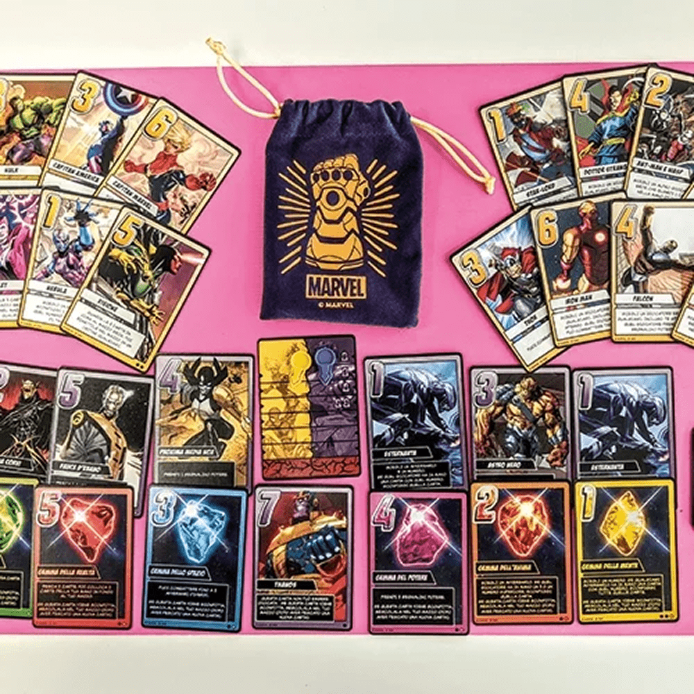 love letter marvel gioco da tavolo - componenti