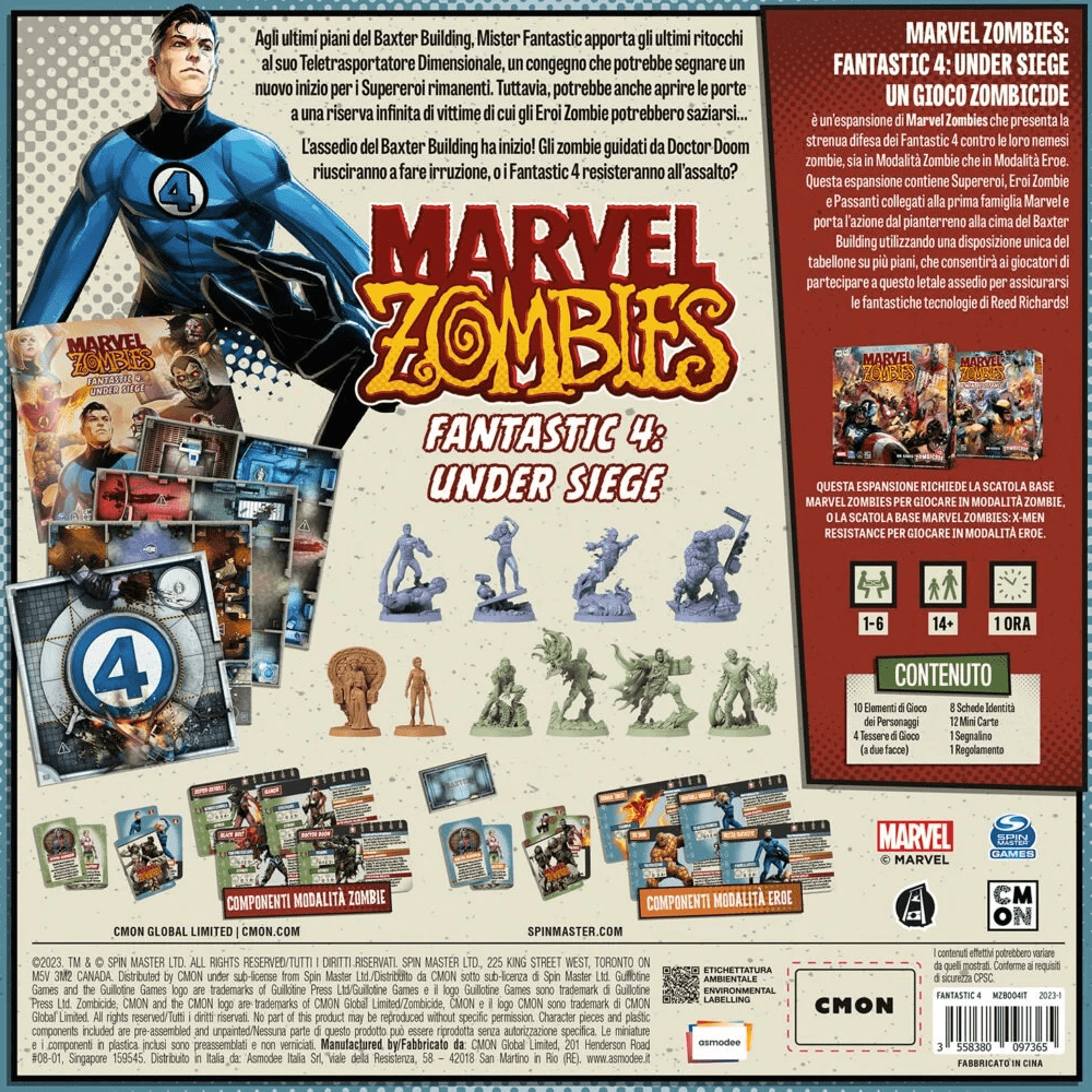 Marvel Zombies - Fantastic 4: Under Siege (Espansione) - immagine 2