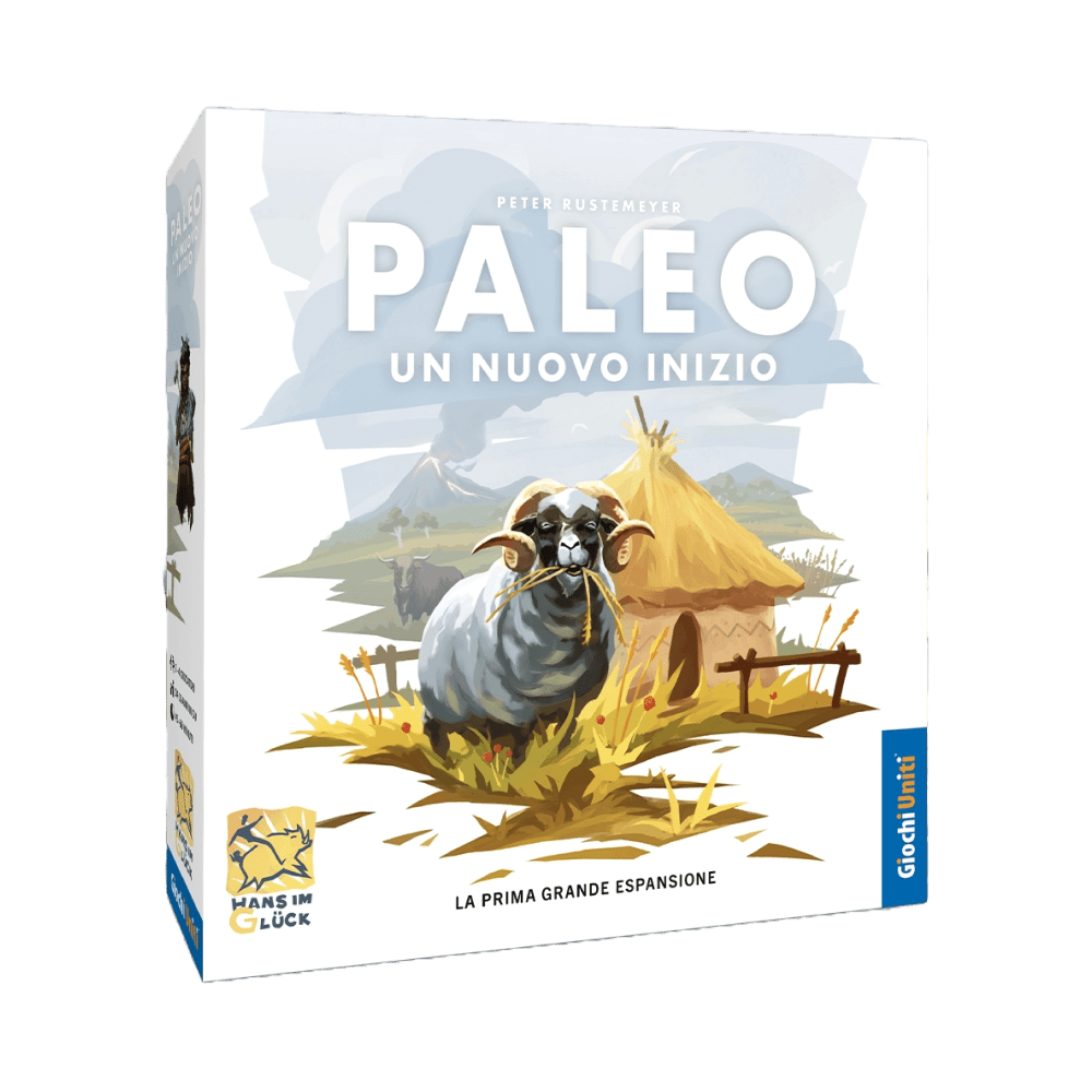 paleo un nuovo inizio gioco da tavolo - copertina