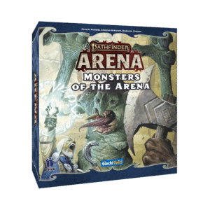 pf mostri dell'arena gioco da tavolo - copertina
