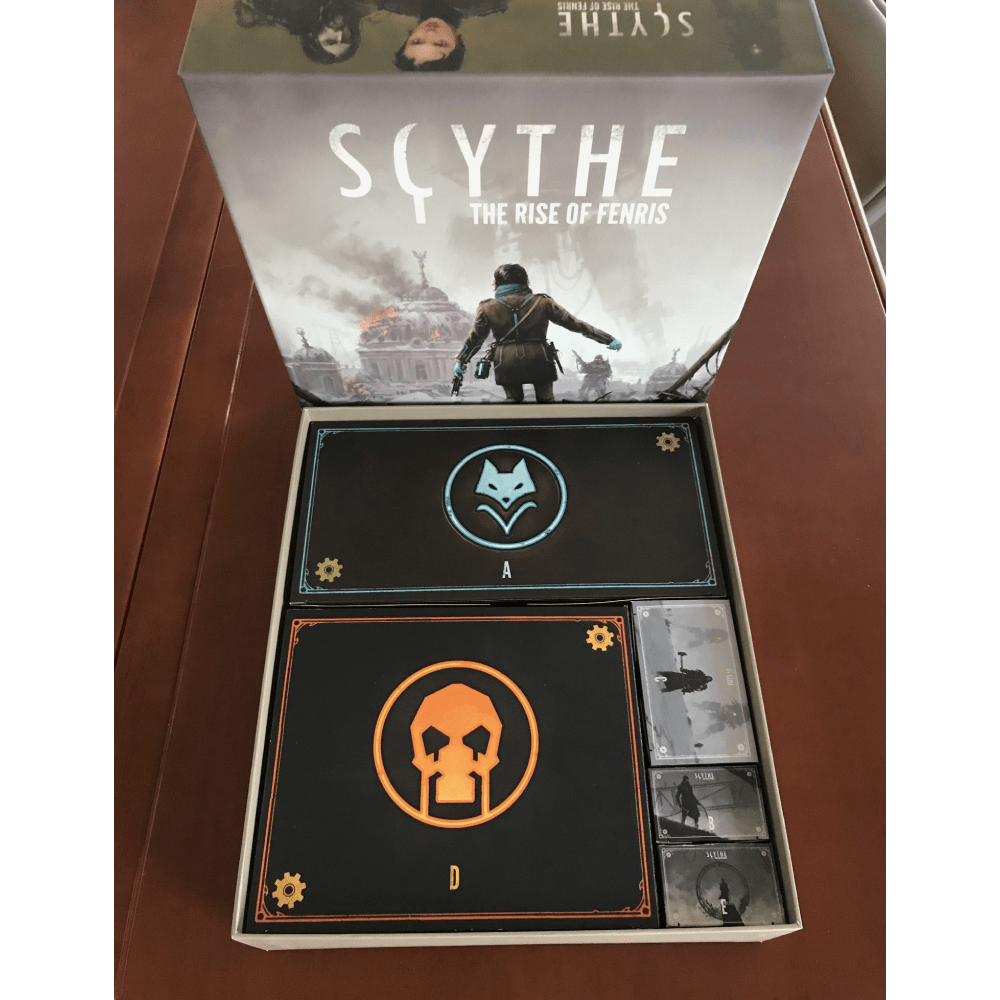 scythe the rise of fenris gioco da tavolo - componenti
