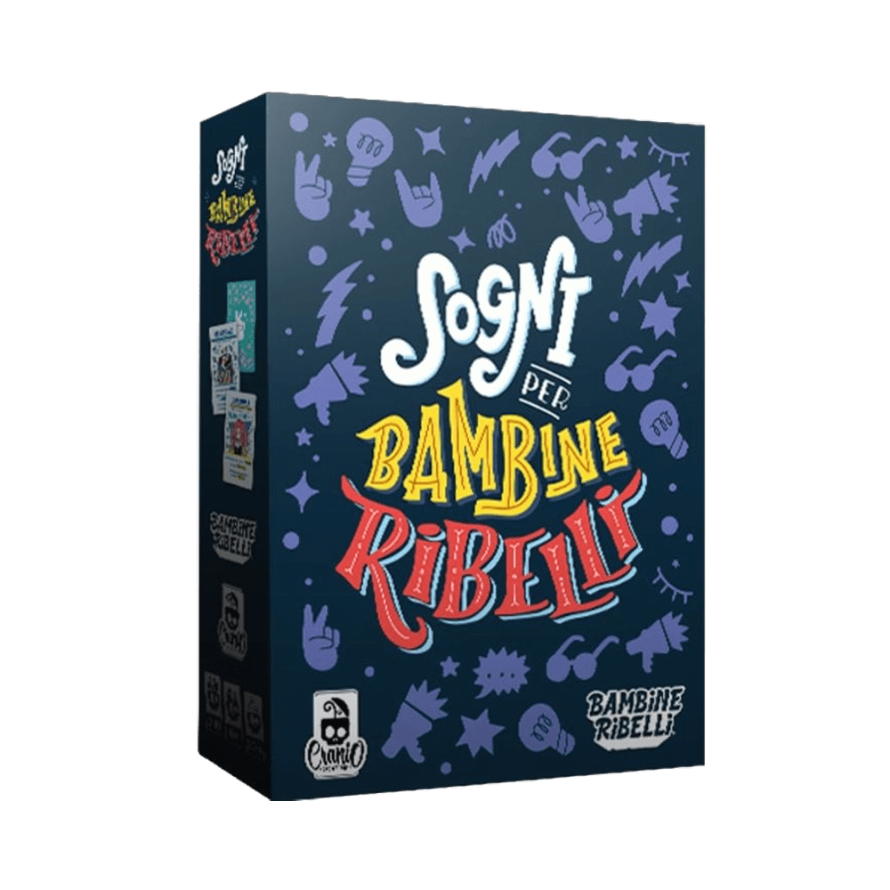 sogni per bambine ribelli gioco da tavolo - copertina