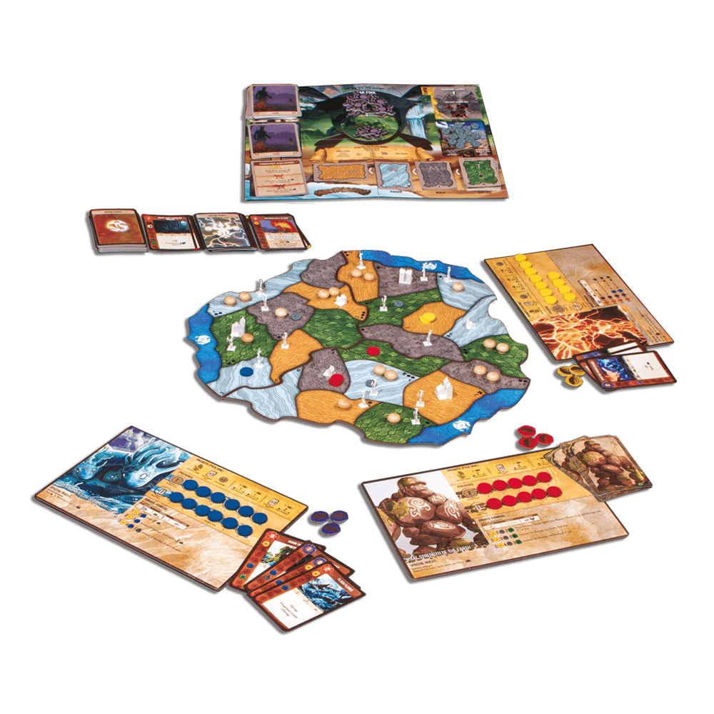 spirit island gioco da tavolo - componenti