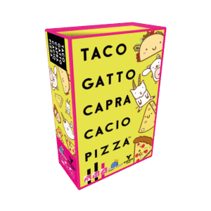 taco gatto capra cacio pizza gioco da tavolo - copertina