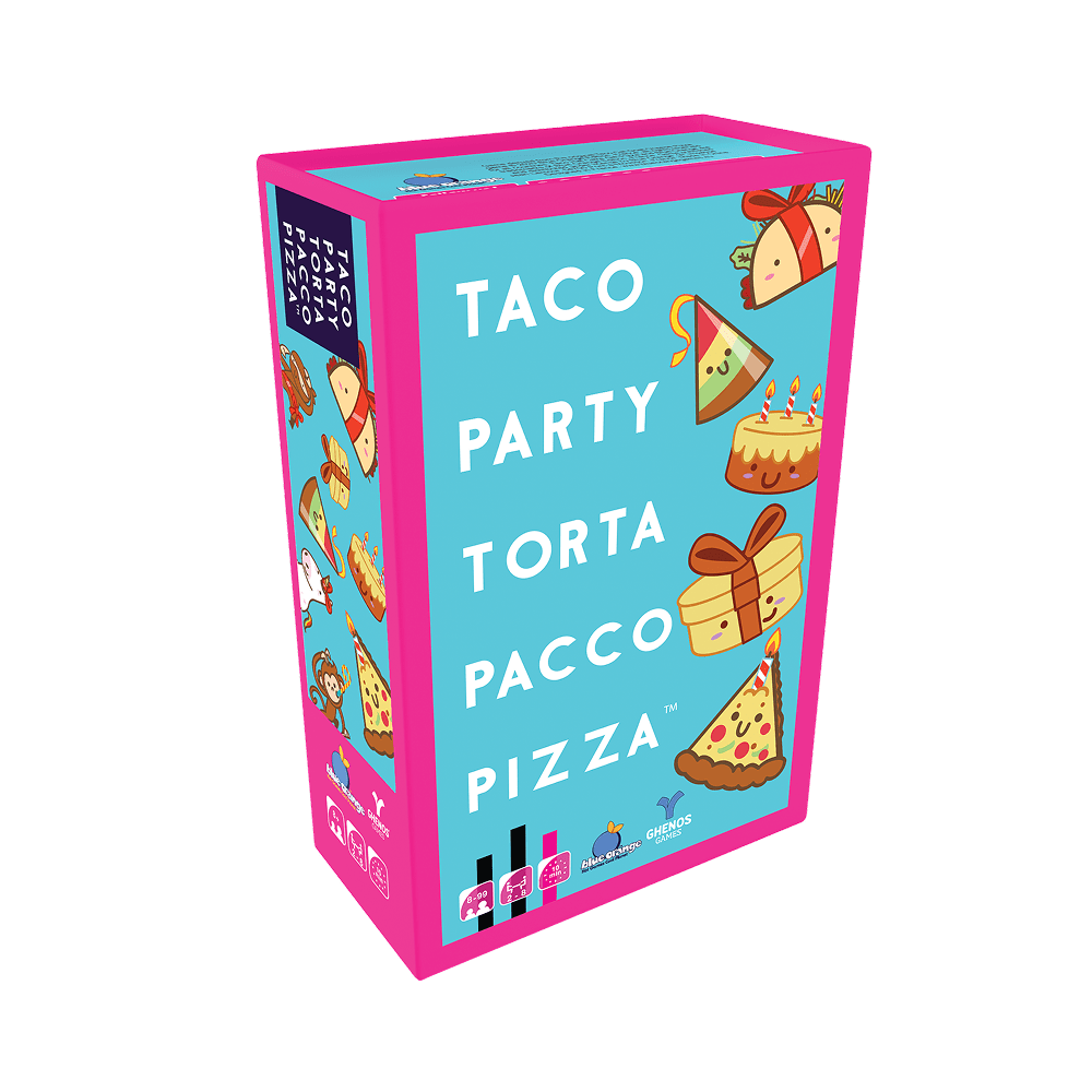 taco party torta pacco pizza gioco da tavolo - copertina