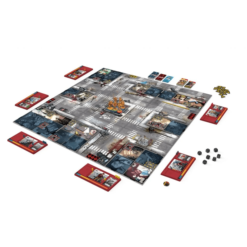 zombicide gioco da tavolo - componenti