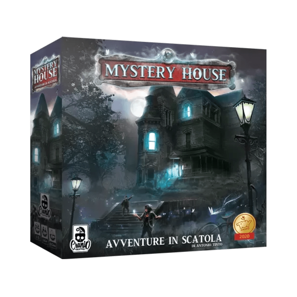 mystery house gioco da tavolo - copertina