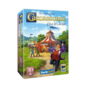 carcassonne circo e artisti gioco da tavolo - copertina