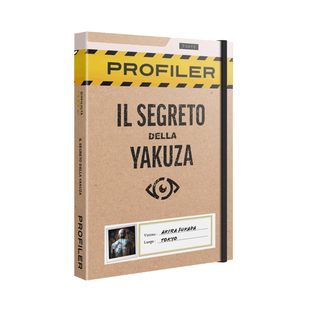profiler il segreto della yakuza gioco da tavolo - copertina