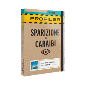 profiler sparizione ai caraibi gioco da tavolo - copertina