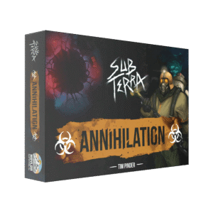 sub terra annihilation gioco da tavolo - copertina
