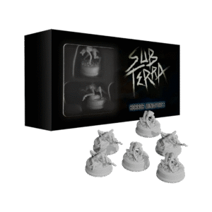 sub terra horror miniatures componenti gioco da tavolo - copertina