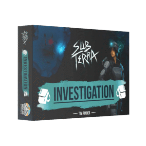 sub terra investigation gioco da tavolo - copertina