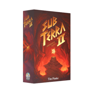 sub terra II inferno'edge gioco da tavolo - copertina