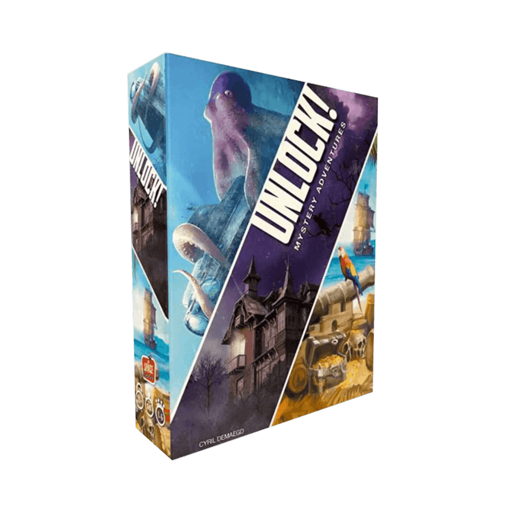 unlock! mystery adventures gioco da tavolo - copertina