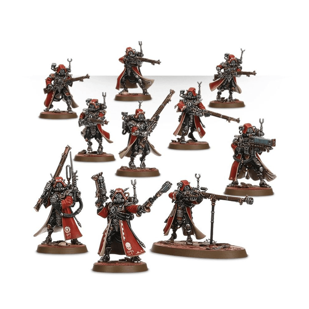 adeptus mechanicus skitarii rangers miniature Warhammer - componenti1